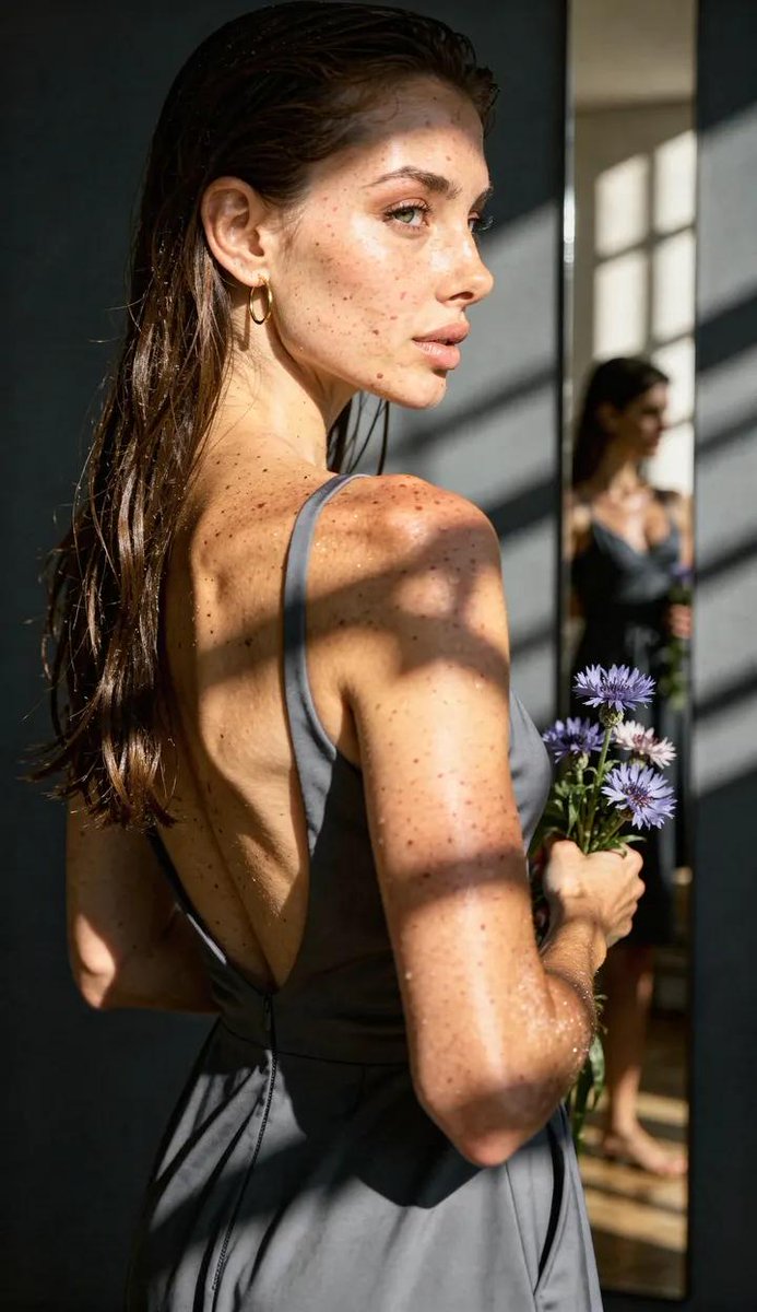 Shadows on Silk: Quiet Bloom