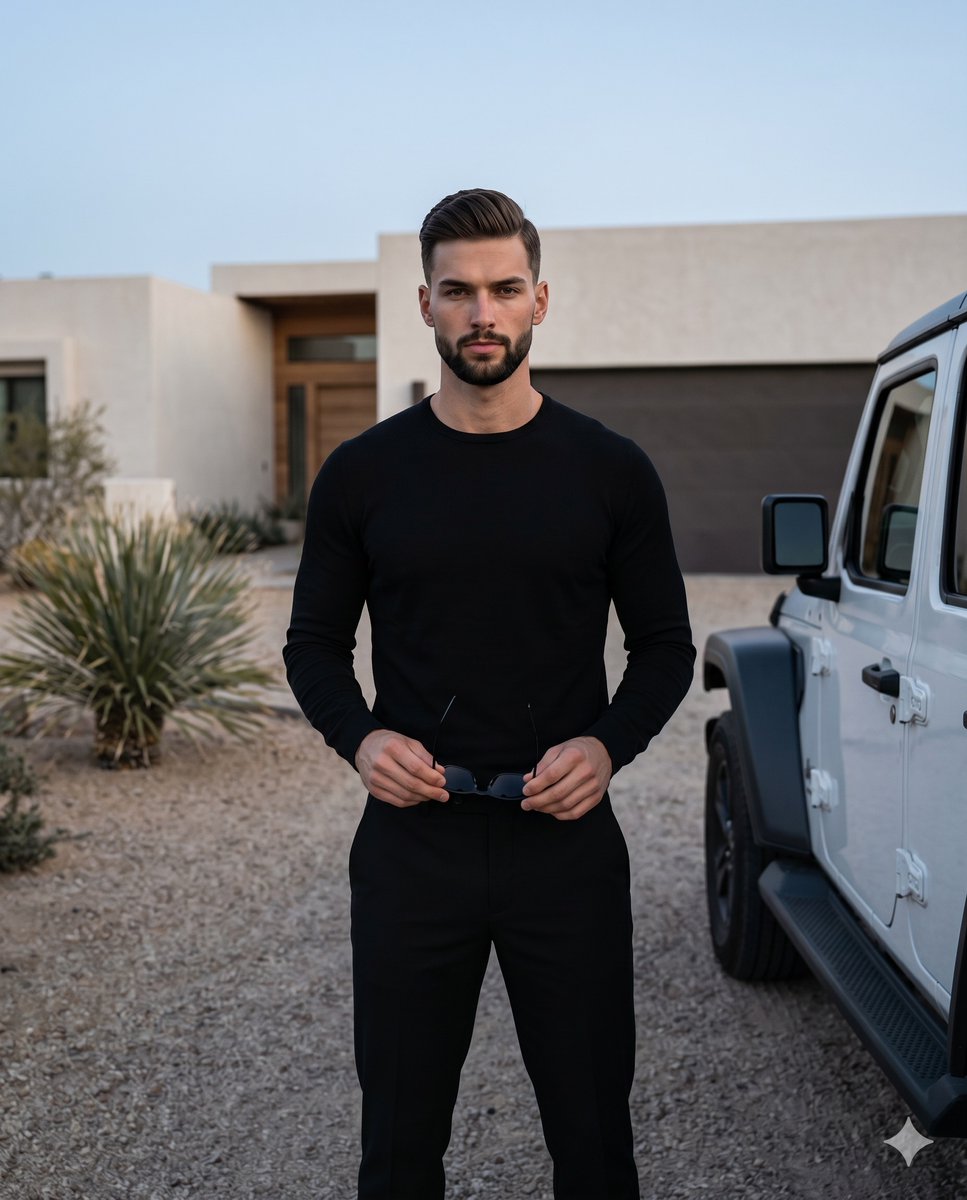 Desert Luxury Lifestyle Shot