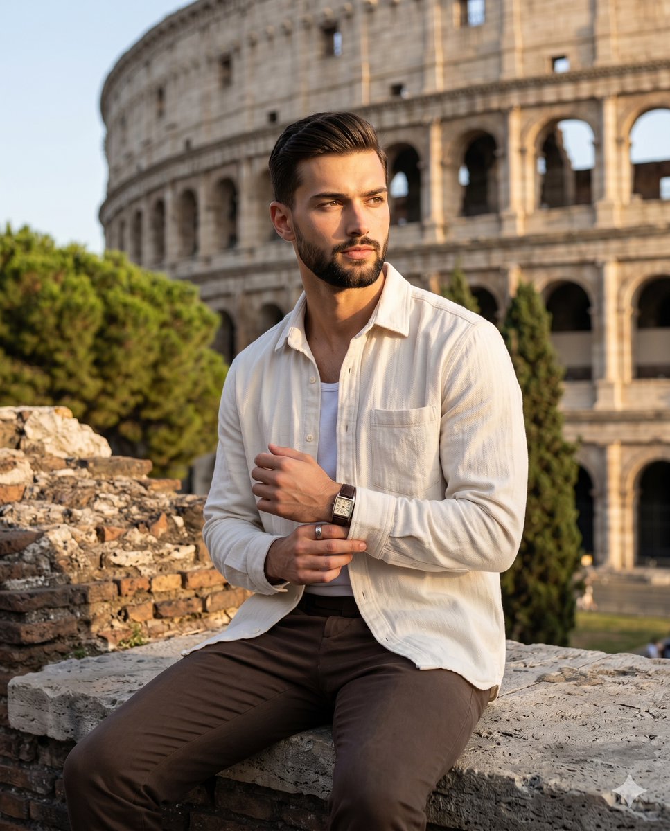 Contemplation at the Colosseum