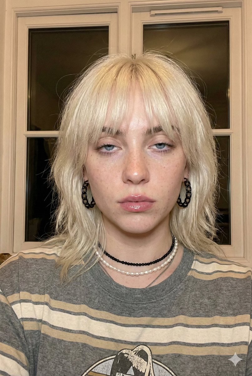 Blonde Girl Sleepy Selfie