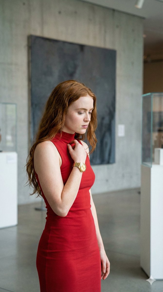 Elegant Red Hair Gallery Moment