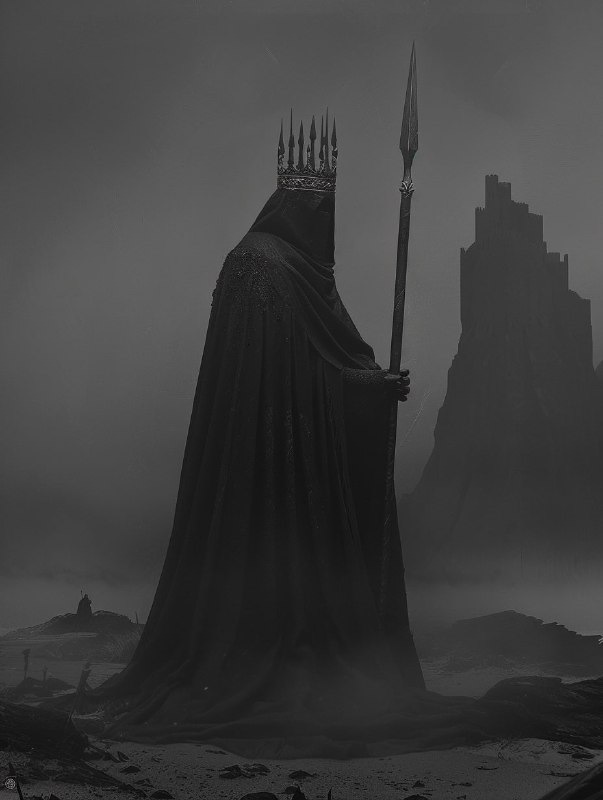 Haunting Gothic Woman Dark Fantasy Art