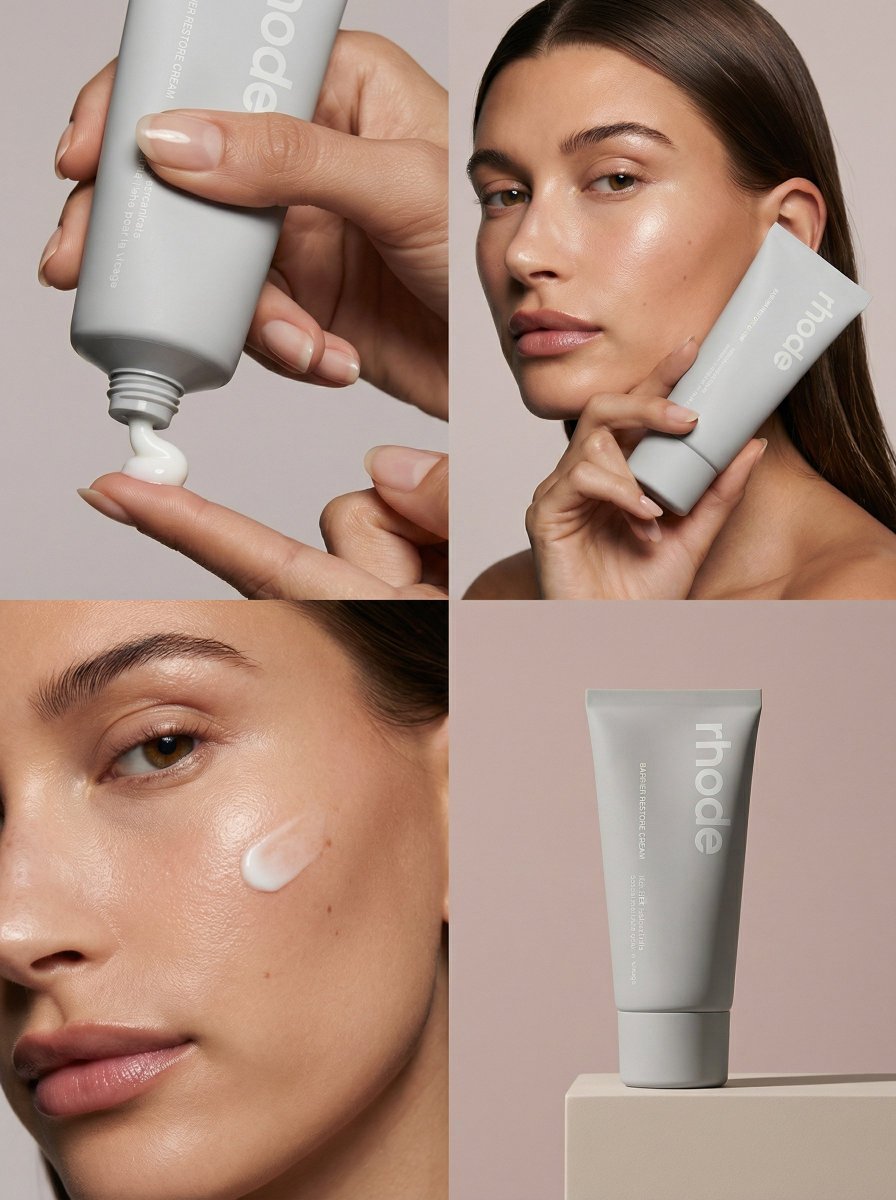 Luxury Skincare Commercial Grid