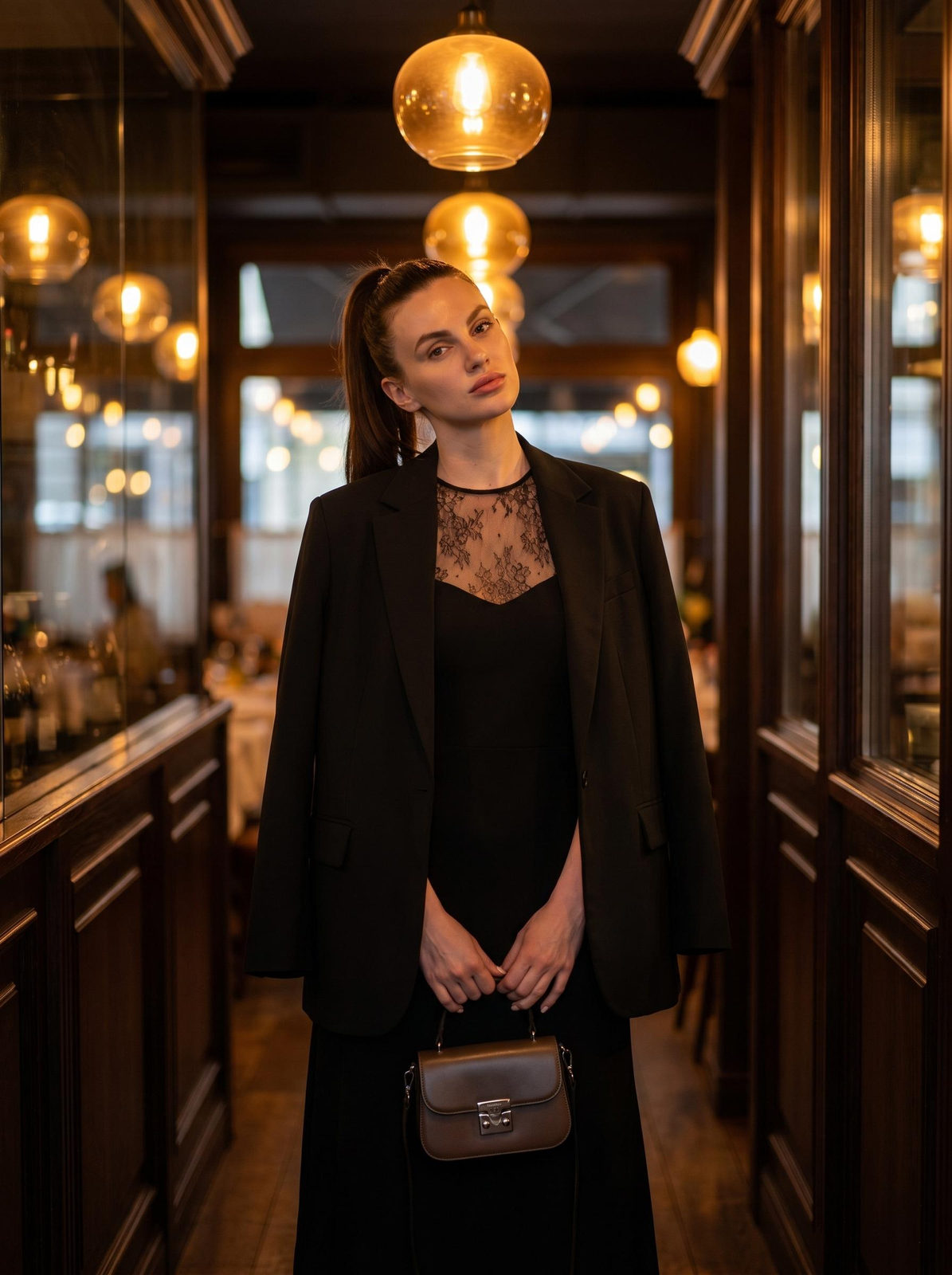 Luxury Evening Restaurant Portrait