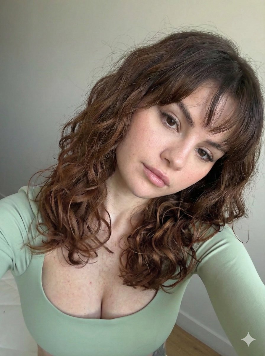 Auburn Selfie Portrait