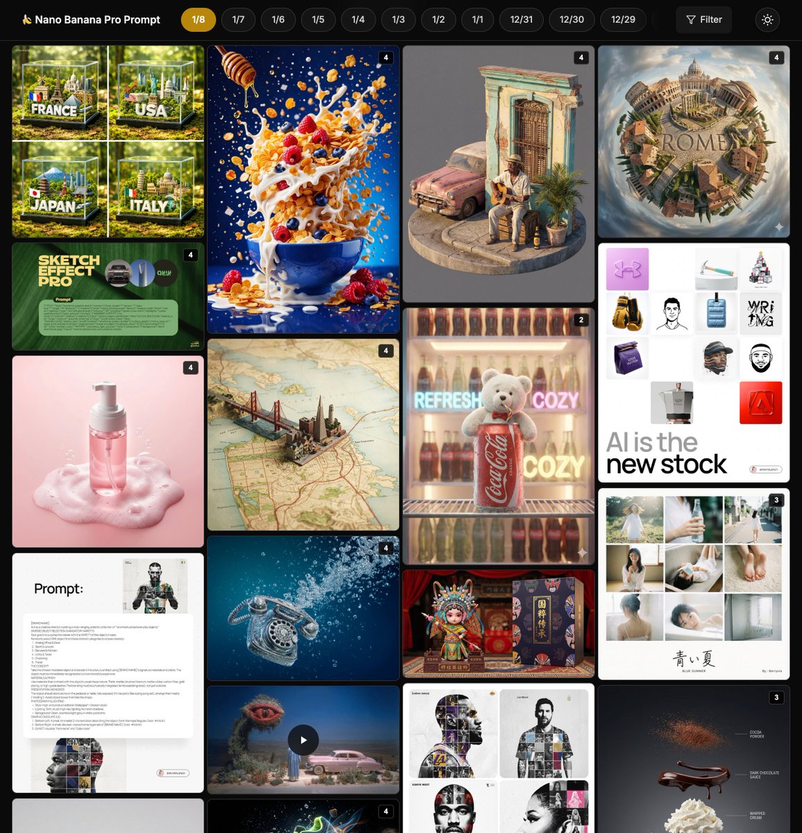 AI Visual Art Creative Collection
