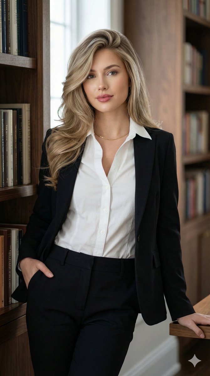 Stylish Corporate Woman Portrait
