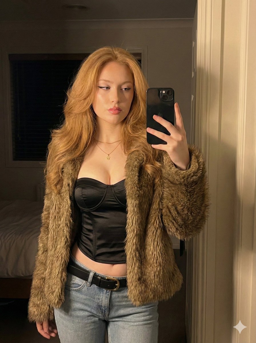 Mirror Selfie Fashion Look