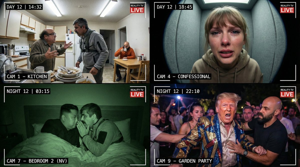 Raw Reality TV Grid
