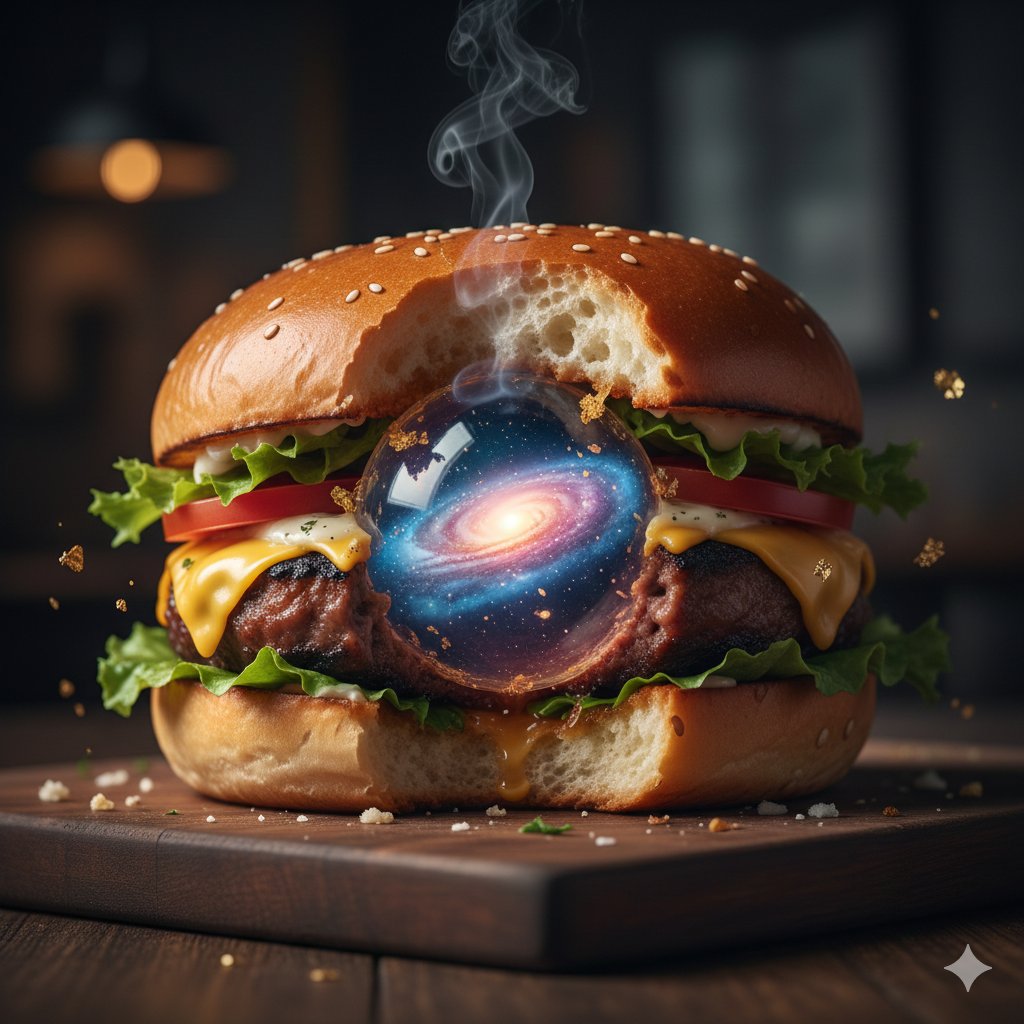 Juicy Burger Bite Moment
