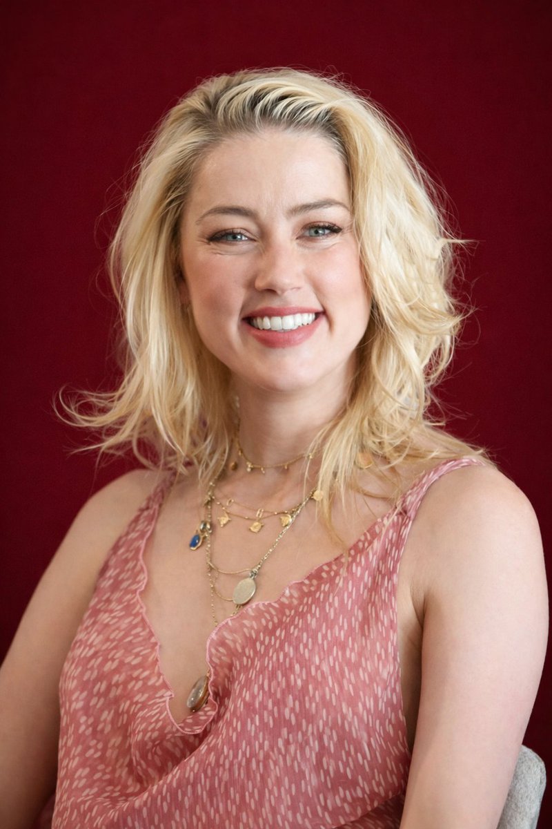 Gentle Blonde Woman Portrait