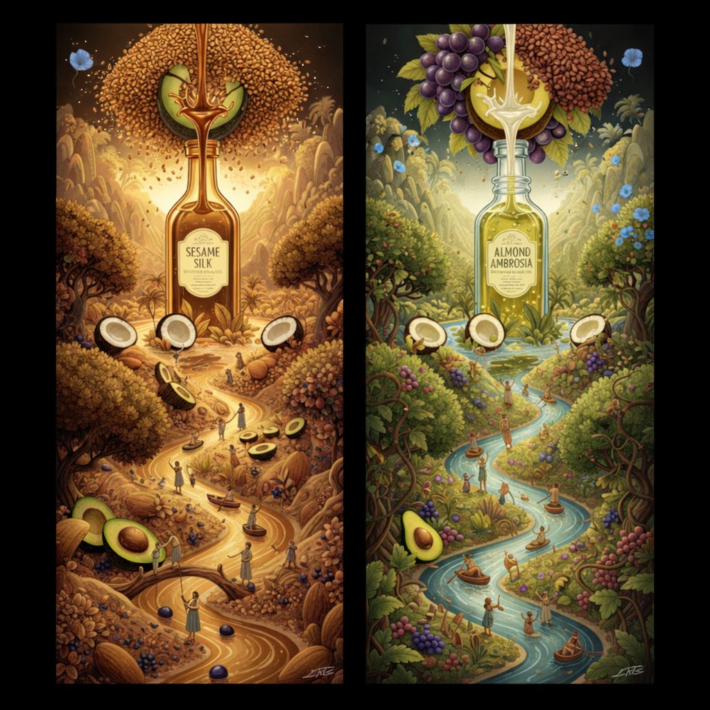 Dual Bottle Fantasy: Sesame & Almond
