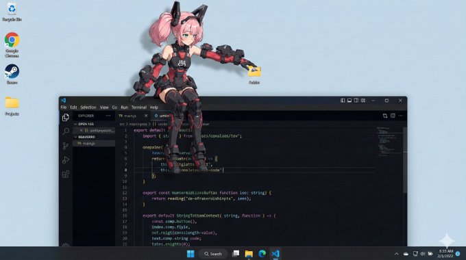 Anime Mascot Desktop Buddy