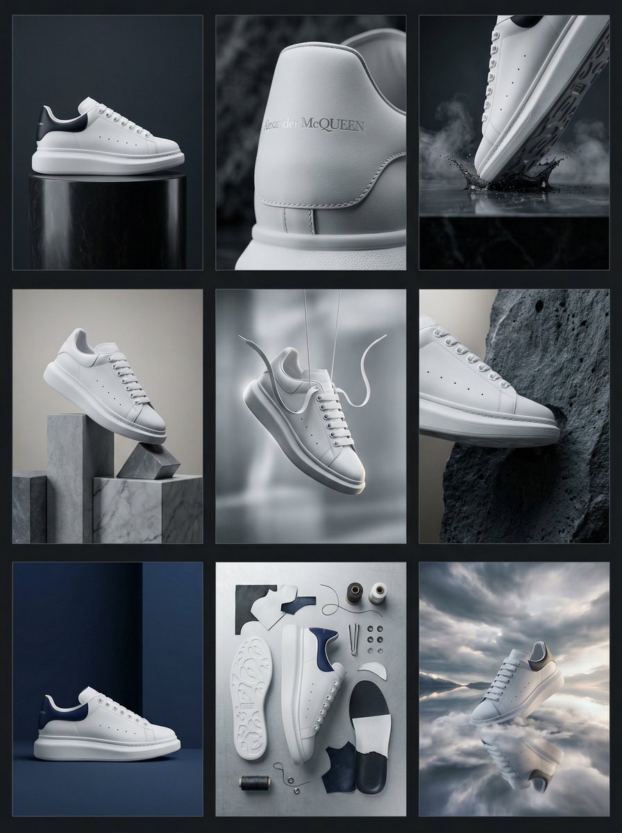 McQueen Sneaker Visual Grid