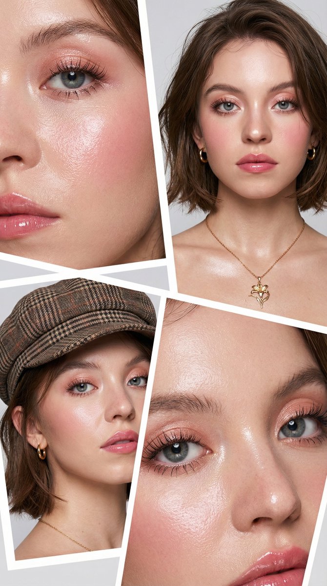 Hyper-Realistic Beauty Collage