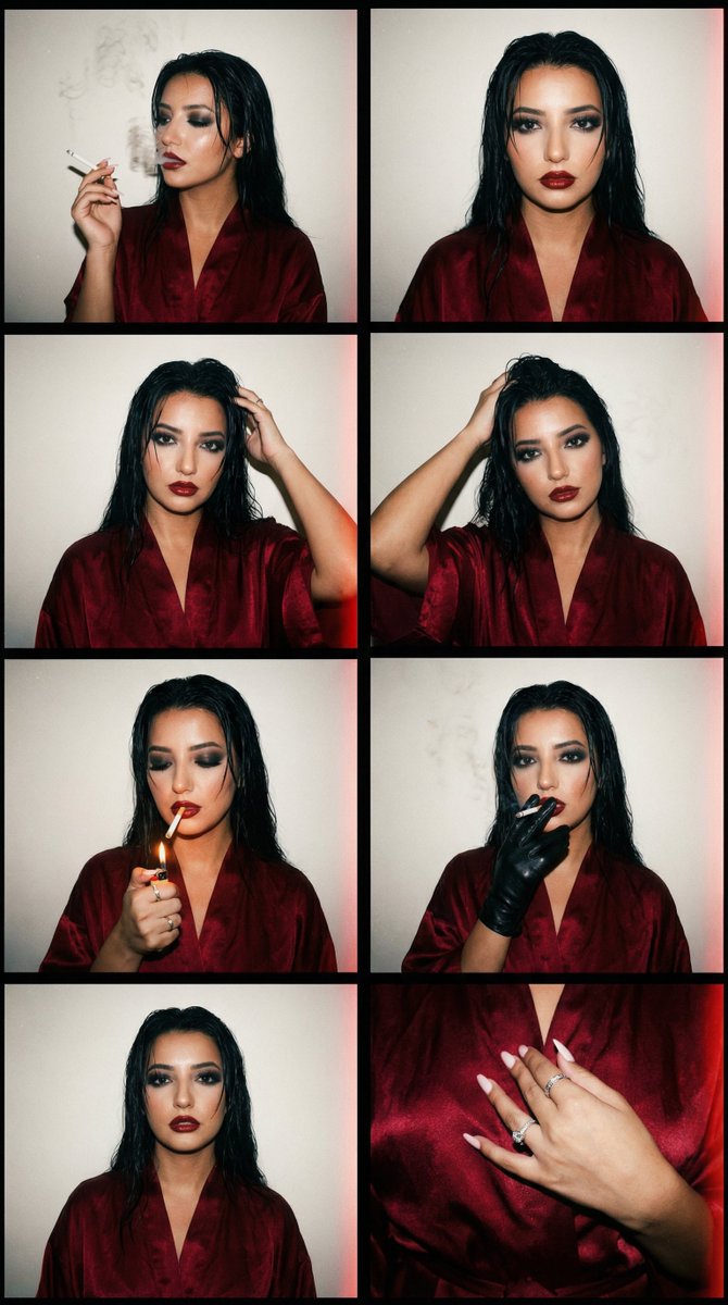 Red Kimono Film Noir Editorial
