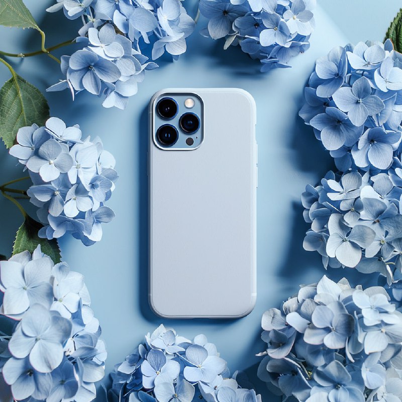Flatlay blank iphone 15 phone case