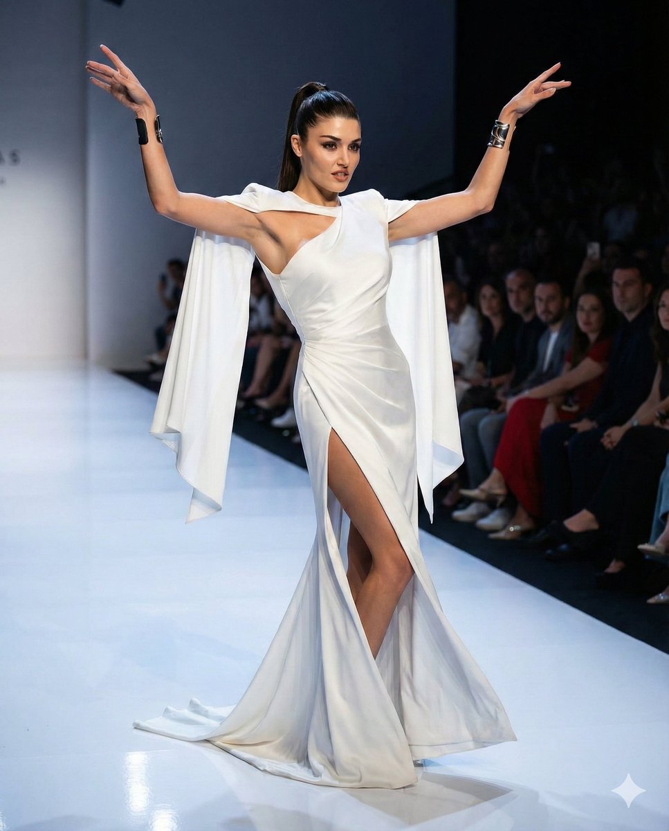 Haute Couture Runway Power Pose