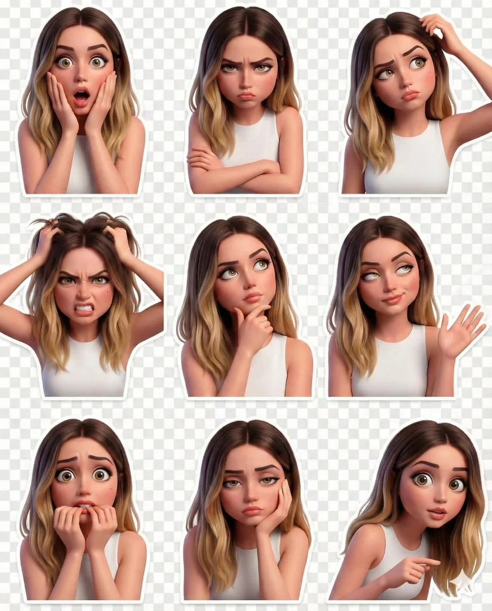 MJ Pixar Sticker Pack