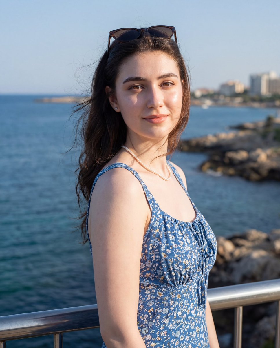 Elegant Seaside Portrait