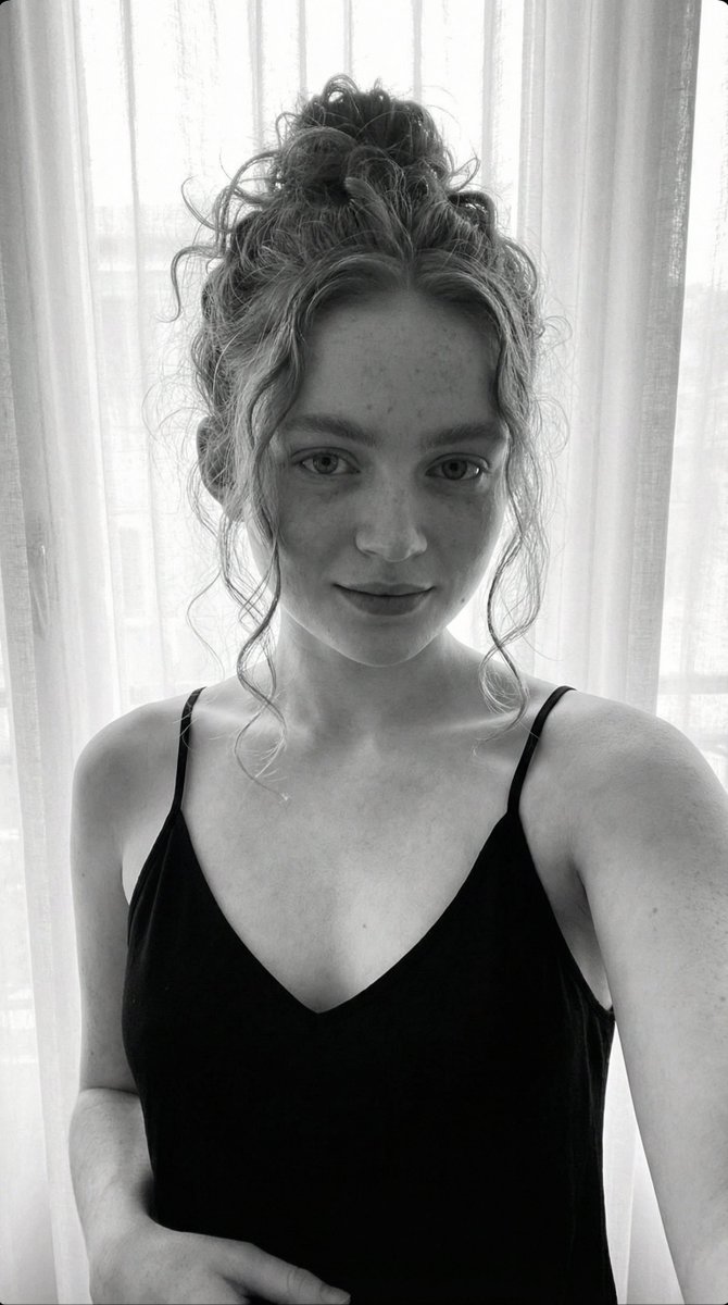 Window Light Blonde Portrait