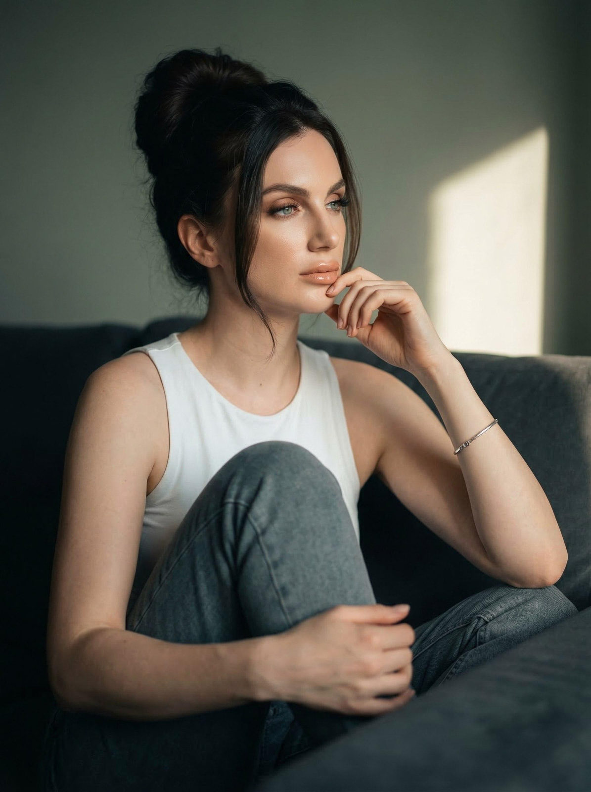 Cinematic Natural Light Portrait Photography