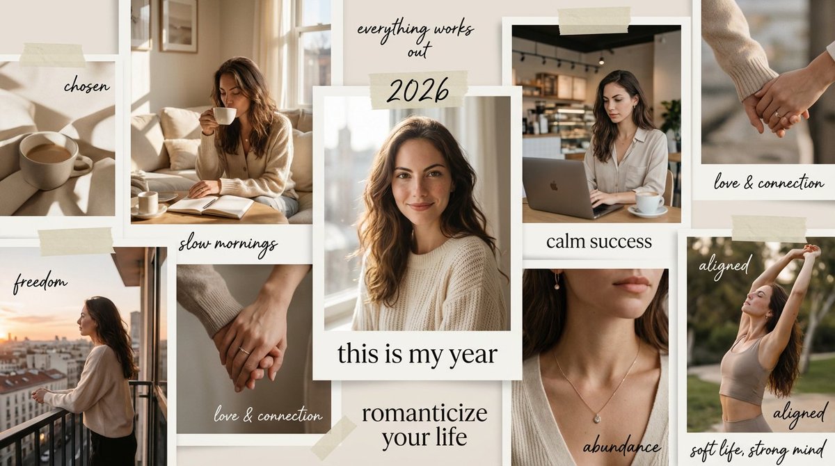 2026 Vision Board: Romanticize Your Life