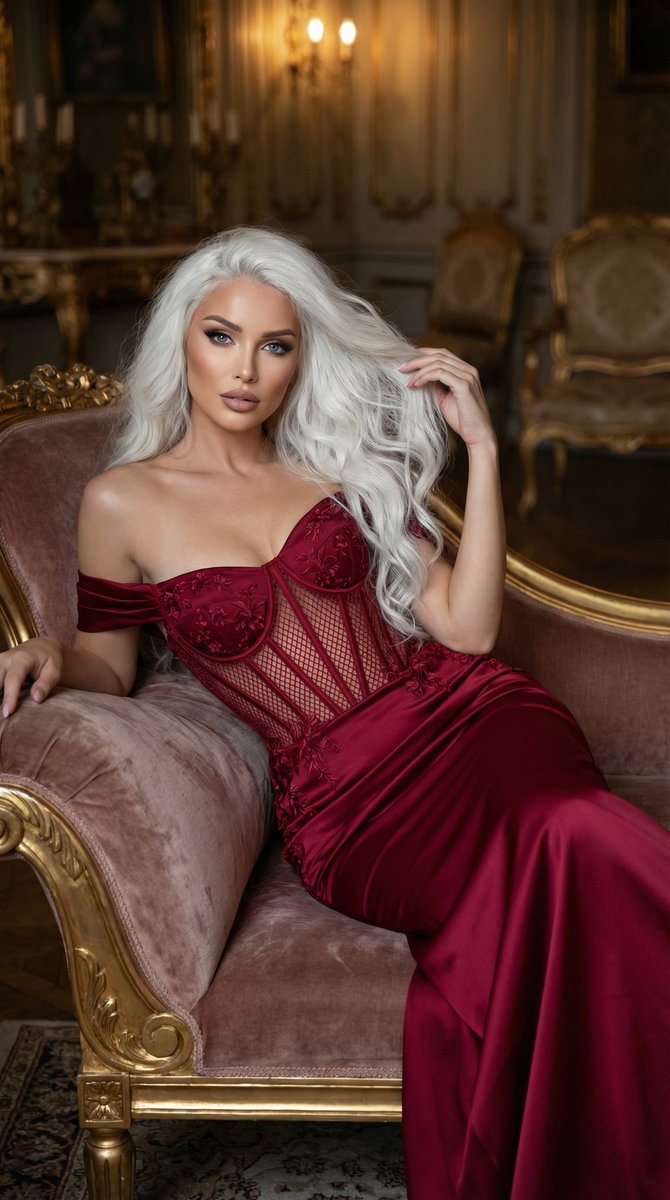 Luxurious Cinematic Fashion Portrait