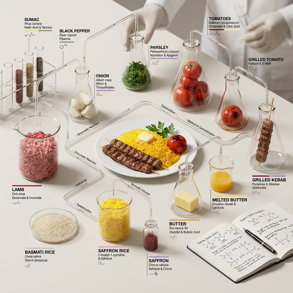 Kebab Chemistry Lab Isometric Art
