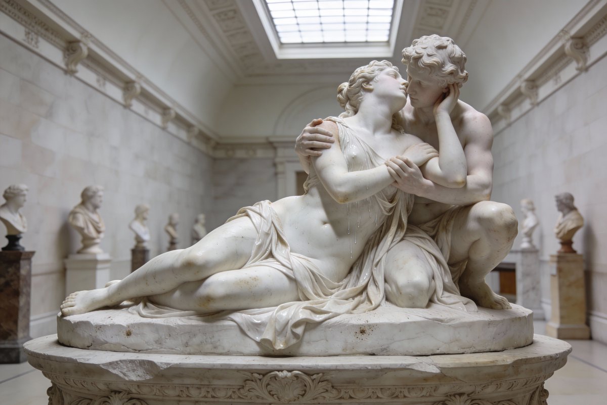 Marble Embrace