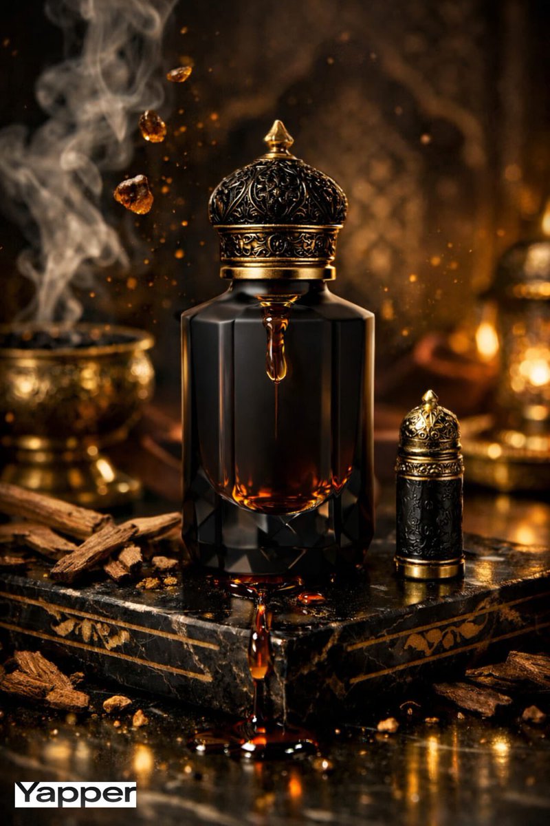 Arabian Luxury Perfume Campaign