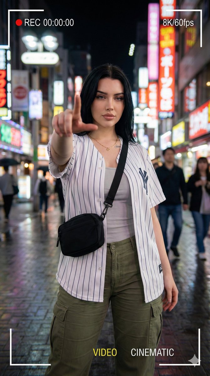 Neon Night Street Style