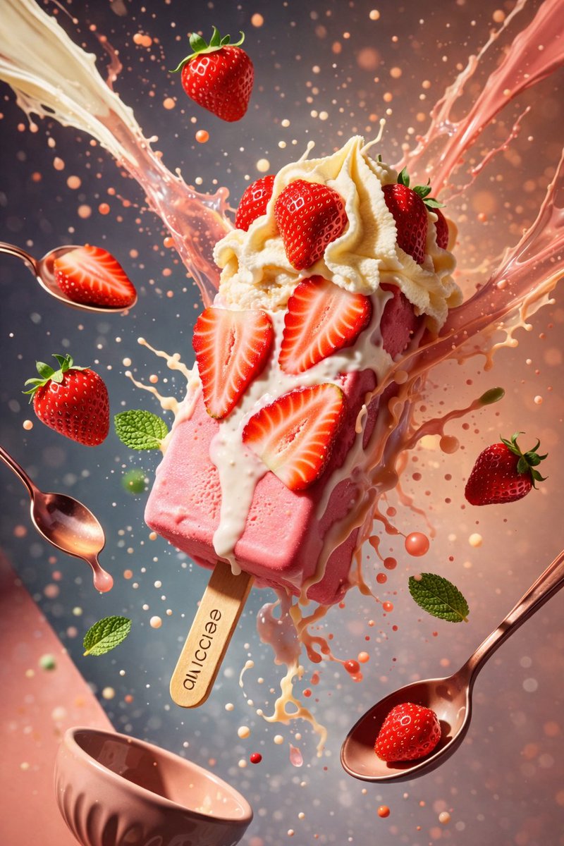 Hyperreal Ice Cream Dreams