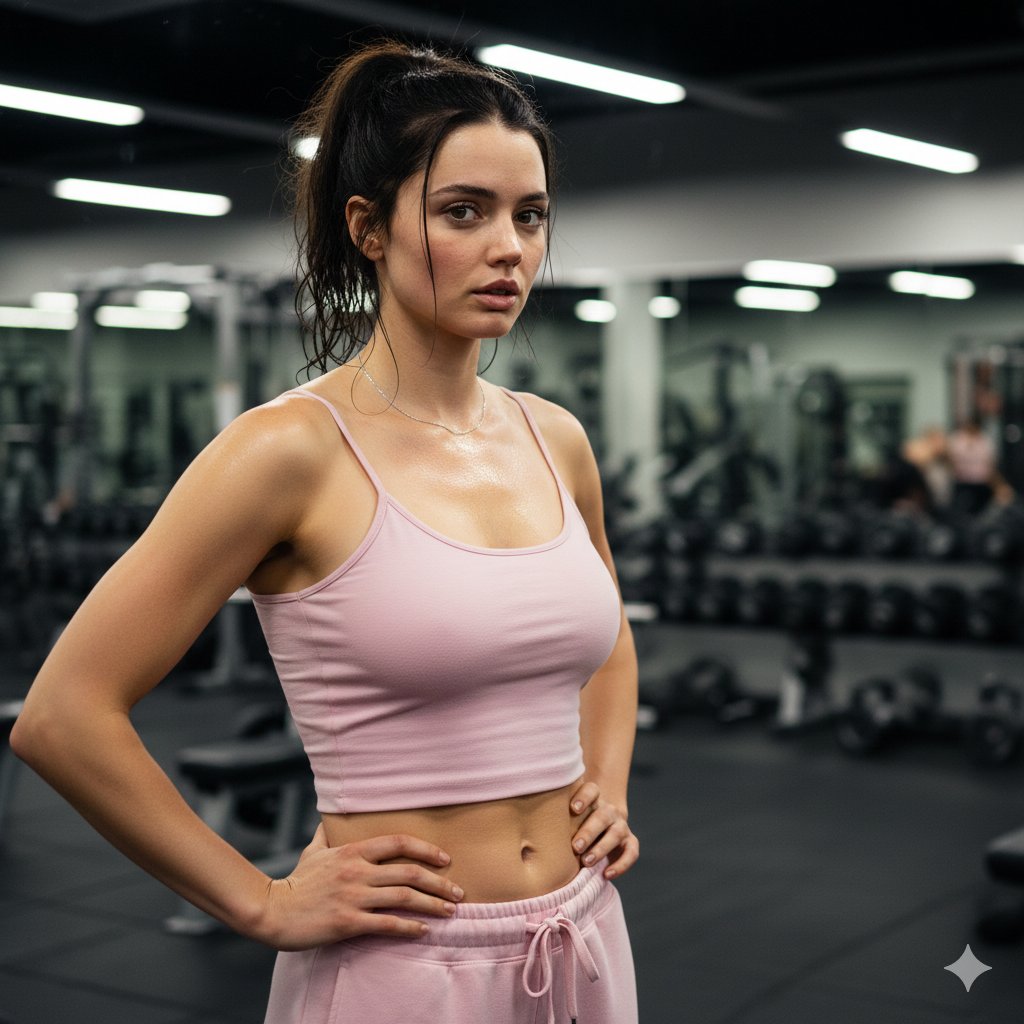 Sweaty Beauty Gym Mirror