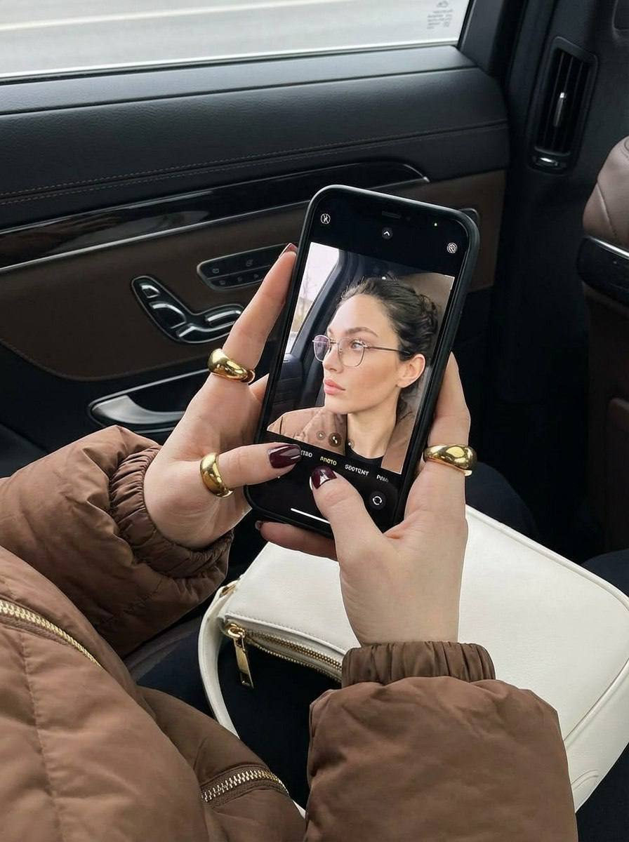 Car Selfie Luxury Aesthetic