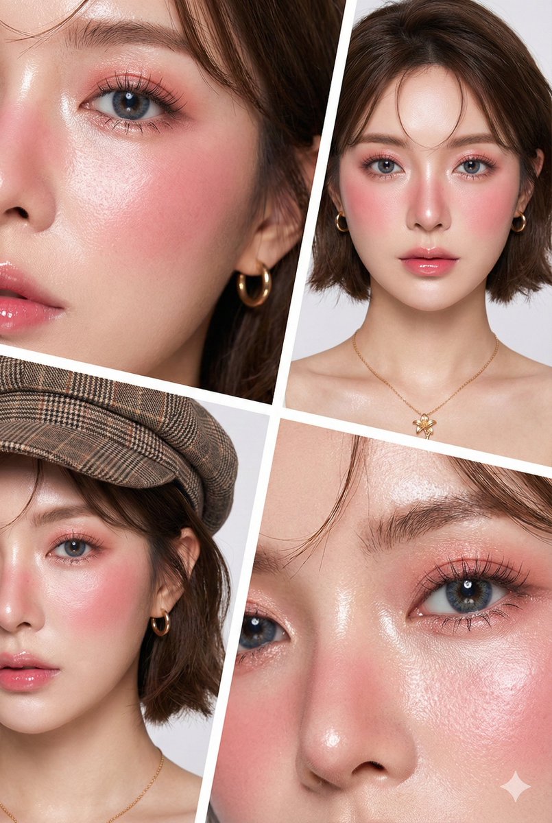 Porcelain Doll Beauty Collage