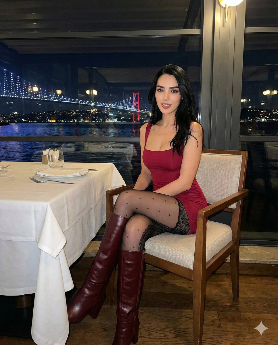 Luxury Bosphorus Dinner Night Portrait