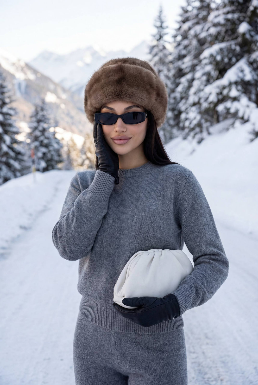 Alpine Old-Money Winter Editorial