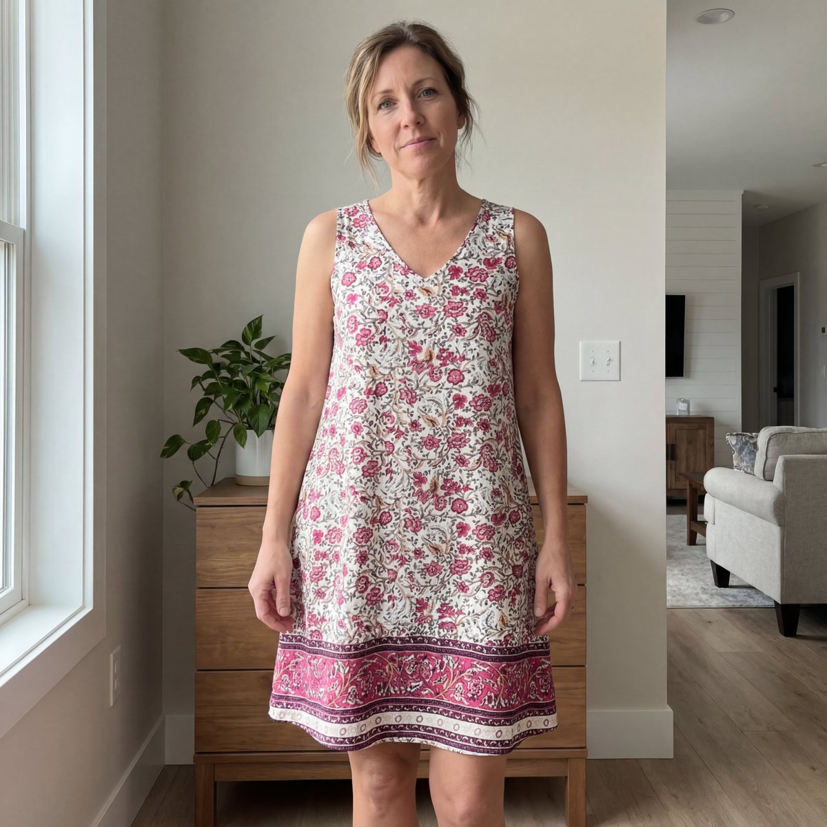 Realistic Home Dress Try-On