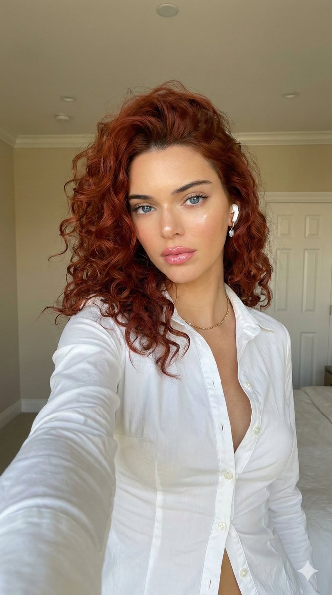 Redhead Selfie Beauty