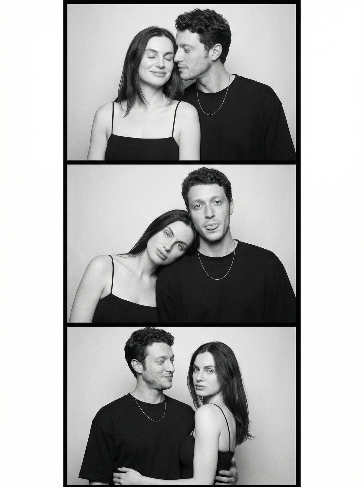 Photo Booth Couple Portrait Series