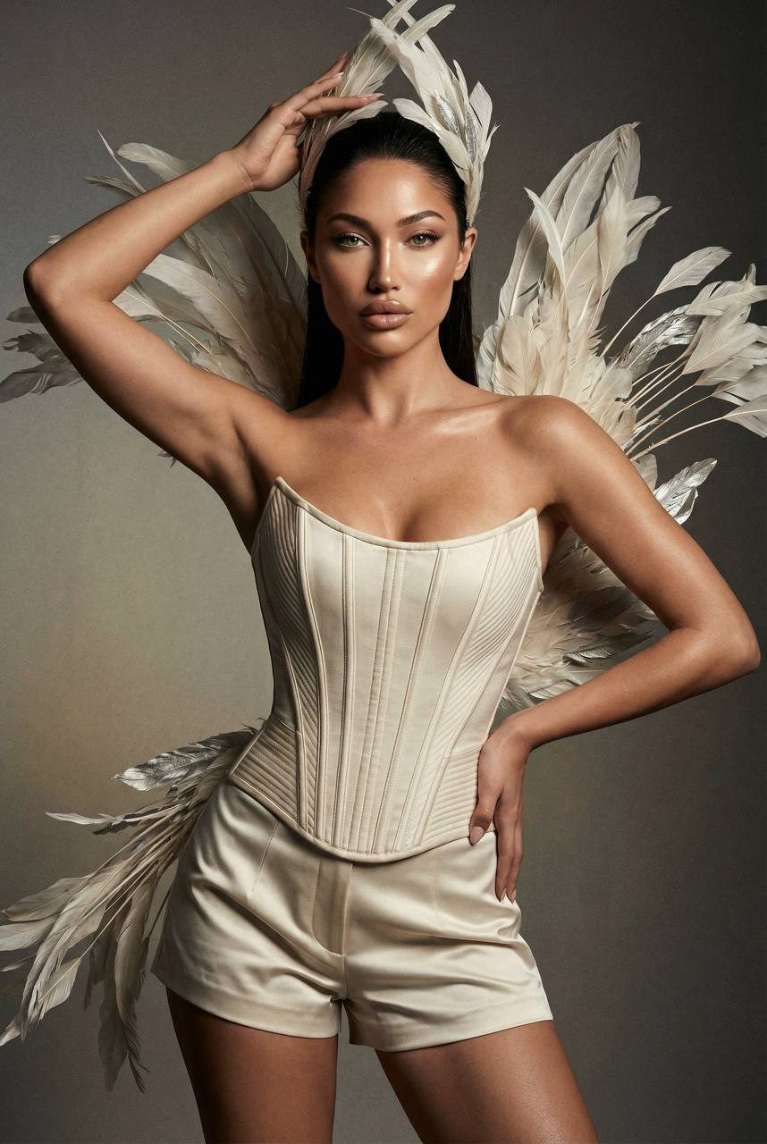 Feathered Couture Fashion Editorial