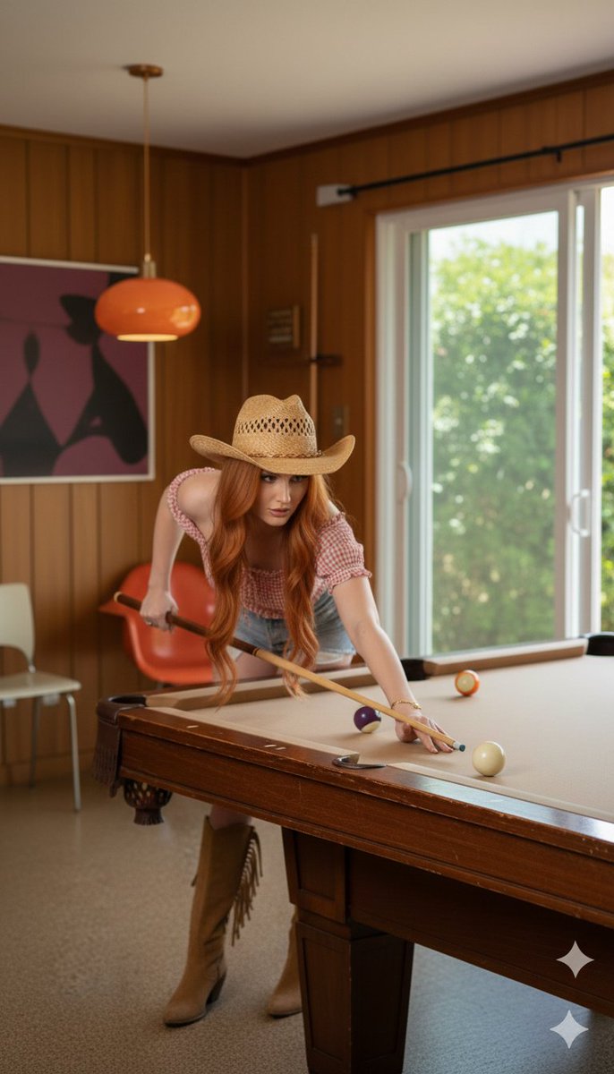 Vintage Pool Hall Fashion Shoot