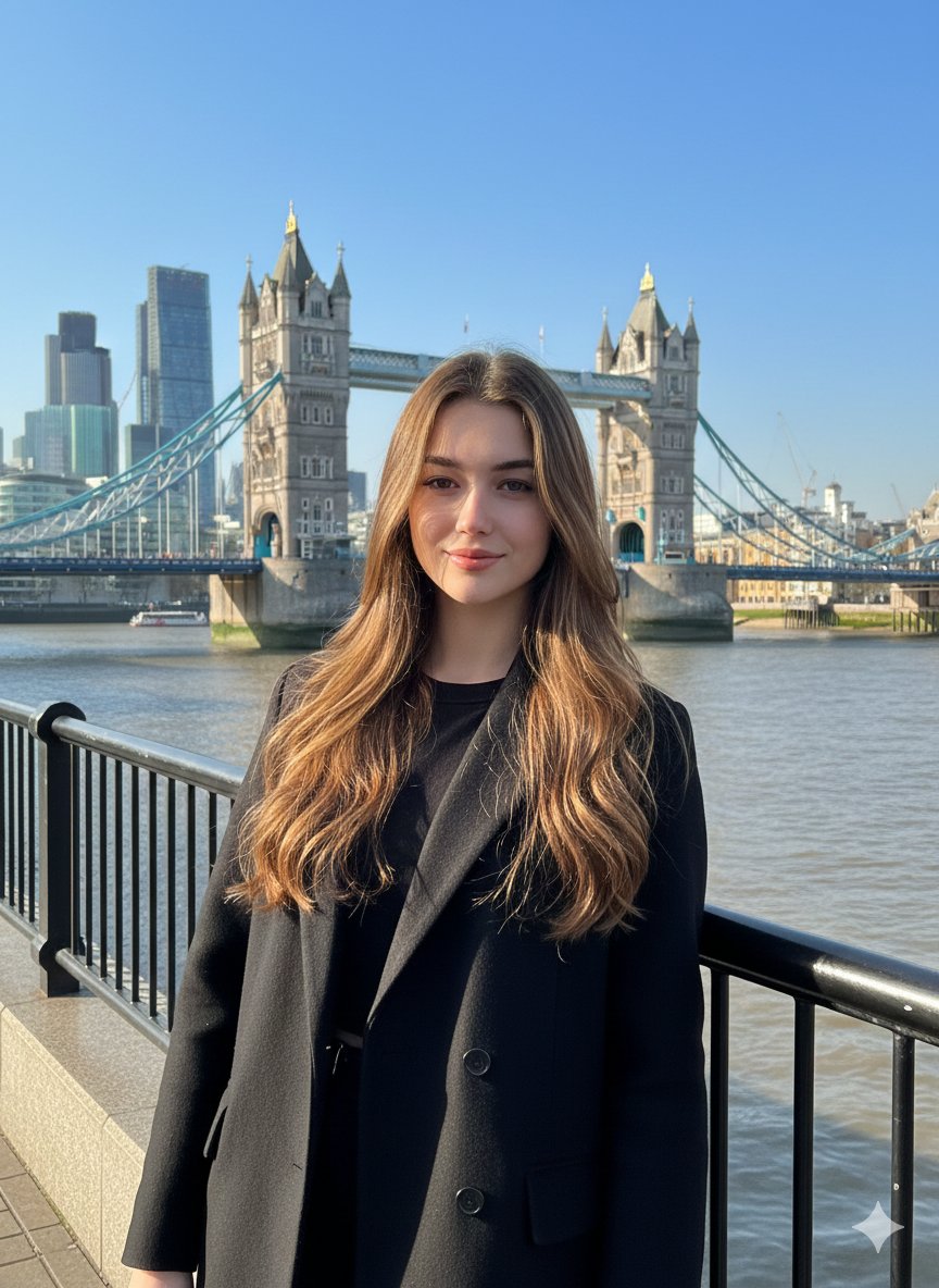London Tower Bridge Portrait