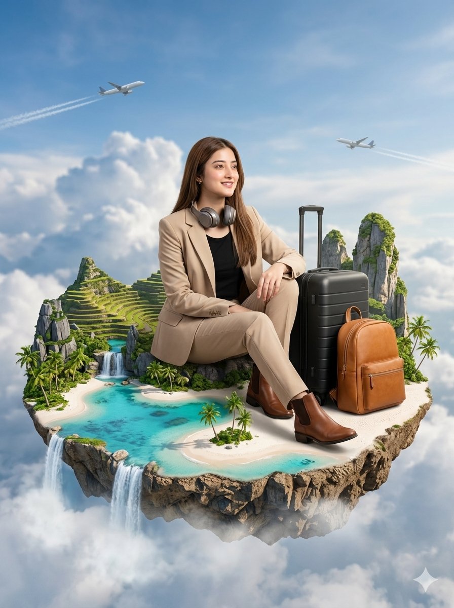 Sky Island Traveler Portrait
