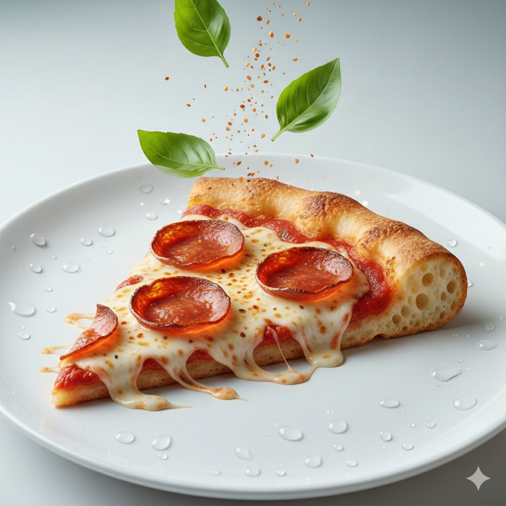 Floating Pizza Art