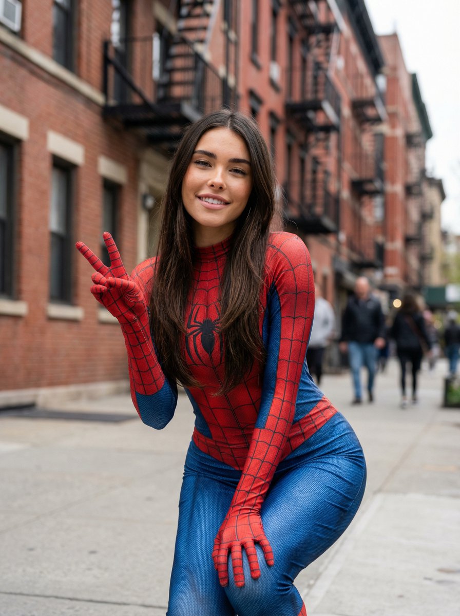 Candid NYC Superhero Portrait