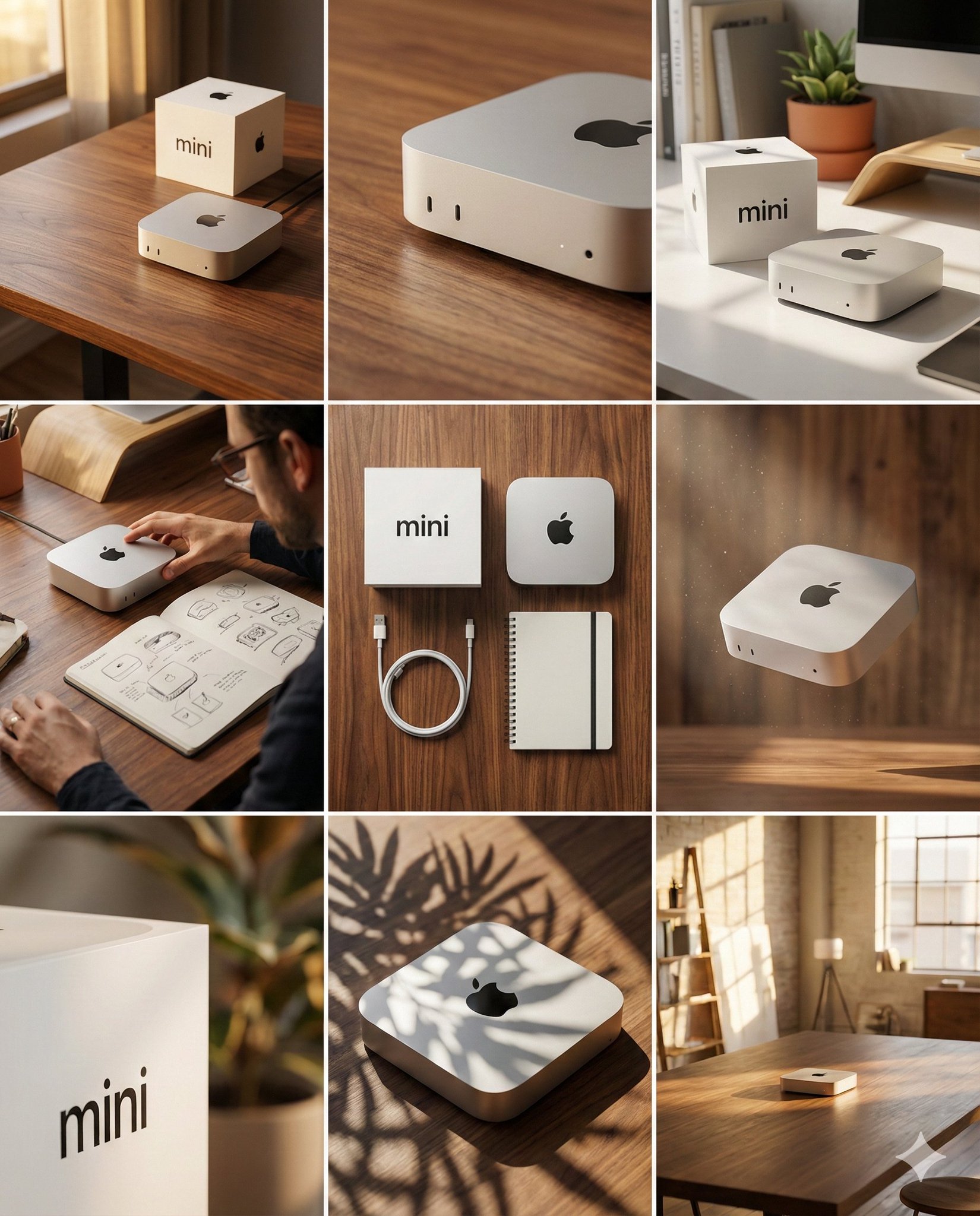 Premium Product Visual Storyboard Grid