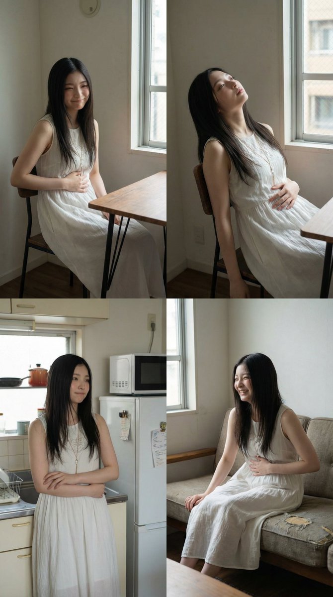 Hungry Japanese Woman