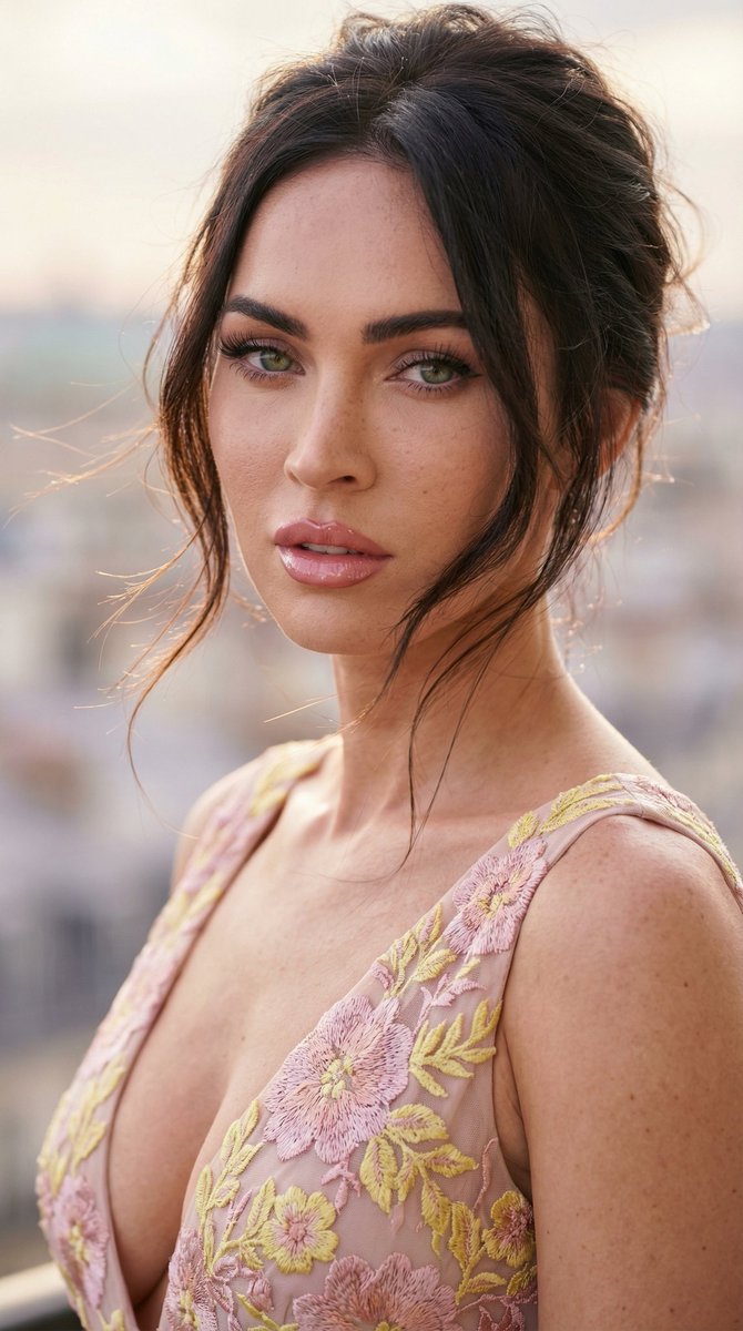 Dreamy Megan Fox Portrait